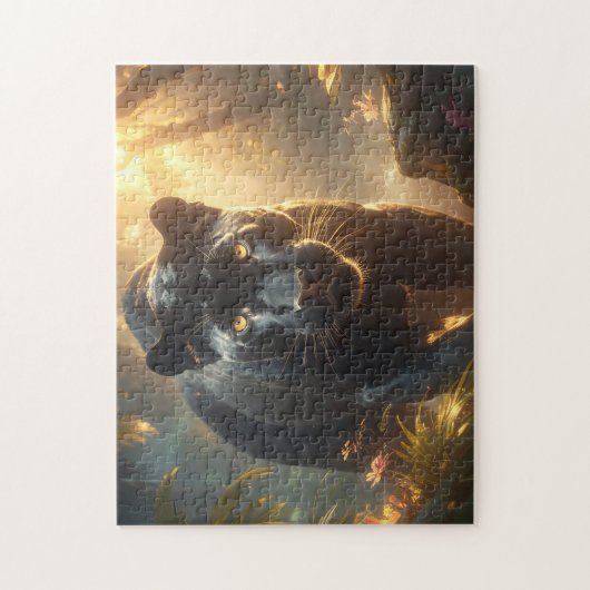 Panther-Poster Legpuzzel (Verticaal)