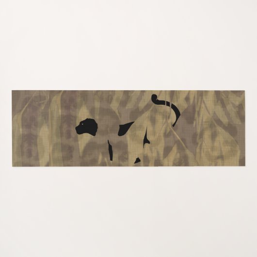 Panther Yoga Mat (Achterkant (horizontaal))