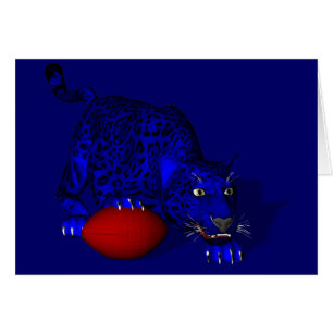 Panthère bleu