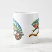 Panthère colorée Chameleon Jumbo Mug (Devant)