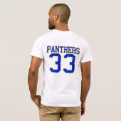 Panthers_33 T-shirt (Achterkant volledig)