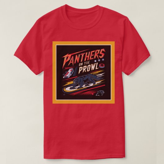 Panthers op de Prowl T-shirt (Design voorkant)