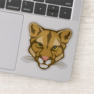 Panthers, op maat gesneden vinylSticker Sticker