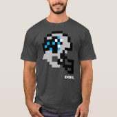 Panthers Tecmo Bowl Helmet T-shirt (Voorkant)