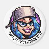 pantoffel magneet (Voorkant)