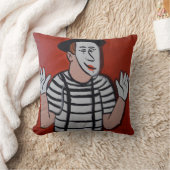 Pantomime coussin 16 x 16 carré (Couverture)