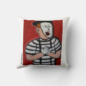 Pantomime coussin 16 x 16 carré (Verso)