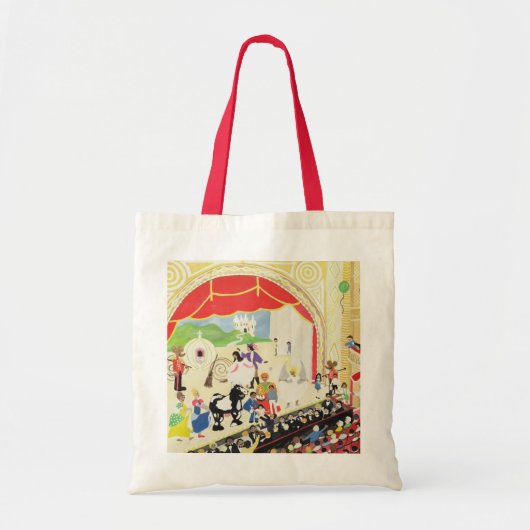 Pantomime Tote Bag (Voorkant)