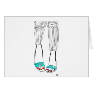 Pantoufles de turquoise