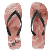 Pantoufles d'impression Aloha - tongs (Semelle)