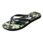 Pantoufles d'impression Aloha - tongs (Incliné)
