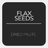 Pantry Labels Stickers (Voorkant)