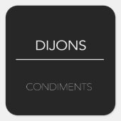 Pantry Labels Stickers (Voorkant)