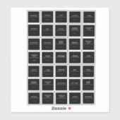 Pantry Labels Stickers (Vel)