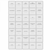 Pantry Labels Stickers (Voorkant)