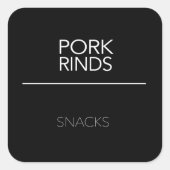 Pantry Labels Stickers (Voorkant)
