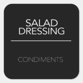 Pantry Labels Stickers (Voorkant)