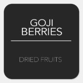 Pantry Labels Stickers (Voorkant)