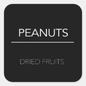Pantry Labels Stickers (Voorkant)