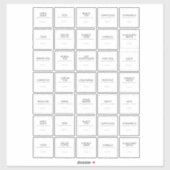 Pantry Labels Stickers (Vel)