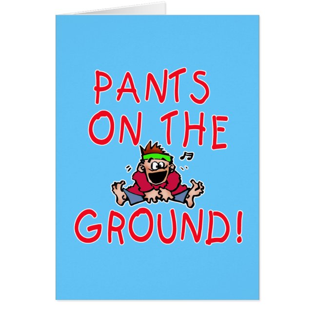 Pants op het shirt Ground T en Apparel (Voorkant)