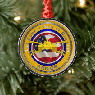 pantser metalen ornament