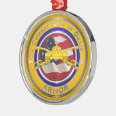 pantser metalen ornament (Links)