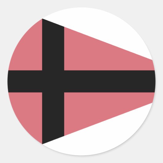 Pantserdivisie, Commandant Leger, Duitsland Ronde Sticker (Voorkant)