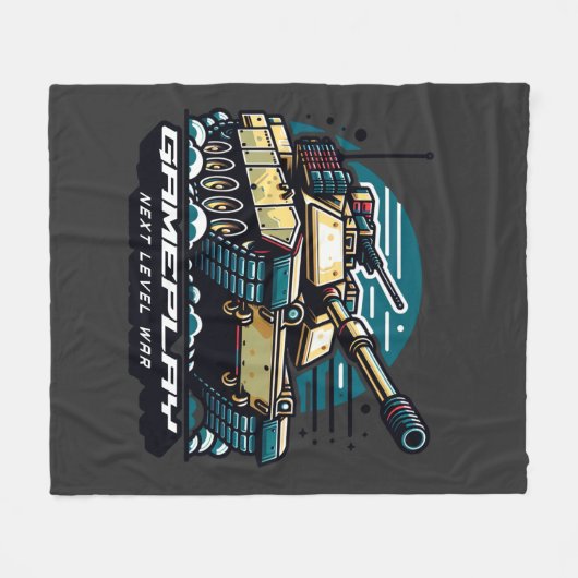 Pantsergevechten: games op het volgende niveau fleece deken (Voorkant (Horizontaal))