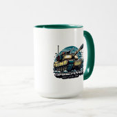 Pantsergevechten: games op het volgende niveau mok (Voorkant rechts)