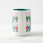 Pantsuit Nation Ugly Christmas Sweater Mok (Midden)