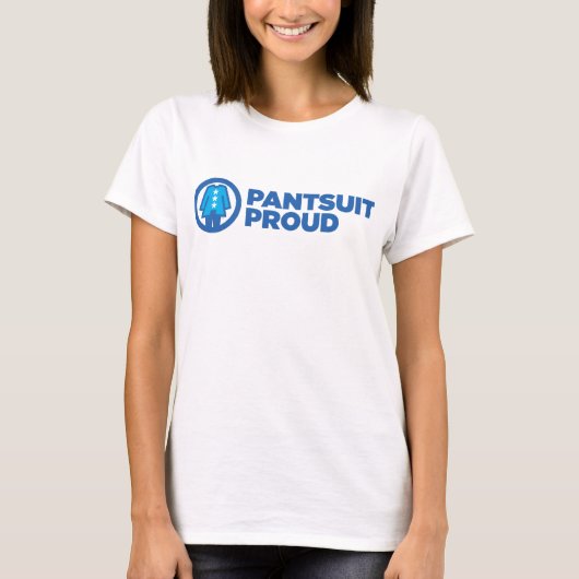 Pantsuit T-shirt Nation Proud (Voorkant)