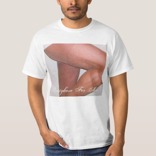 Pantyhose pour le T-shirt des hommes (Devant)