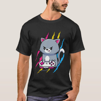 Panual Gaymer Geek Pride Lgbt Videogame Liefhebber T-shirt