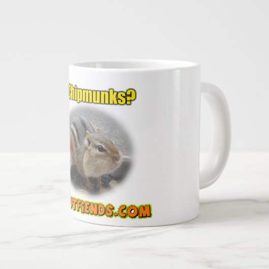 panutfiends.com Chipmunk Mug (Devant droit)