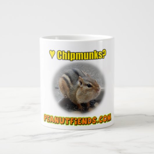 panutfiends.com Chipmunk Mug (Devant)