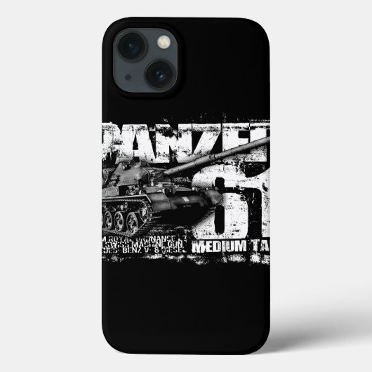 Panzer 61 iPad Mini Case (Achterkant)