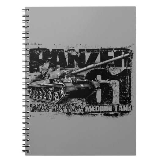 Panzer 61 Livres de notes (Devant)