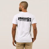 Panzer 61 Mannen T-shirt (Achterkant volledig)