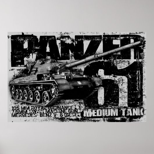 Panzer 61 Poster (Voorkant)