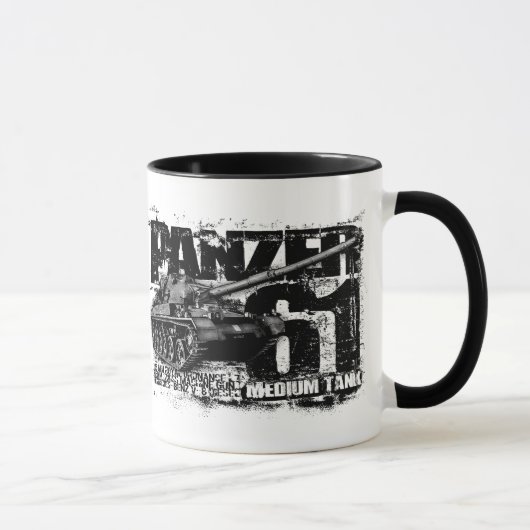 Panzer 61 Ringer Coffee Mug (Droite)