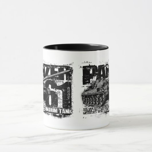 Panzer 61 Ringer Coffee Mug (Centre)