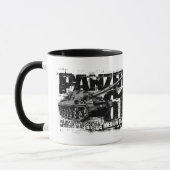 Panzer 61 Ringer Coffee Mug (Gauche)
