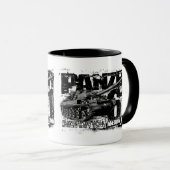 Panzer 61 Ringer Coffee Mug (Devant droit)