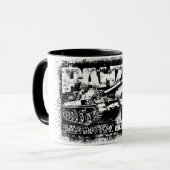 Panzer 61 Ringer Coffee Mug (Devant gauche)