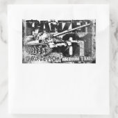 Panzer 61 Stickers Rectangle (Sac)