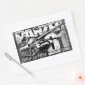 Panzer 61 Stickers voor rechthoek (Envelop)