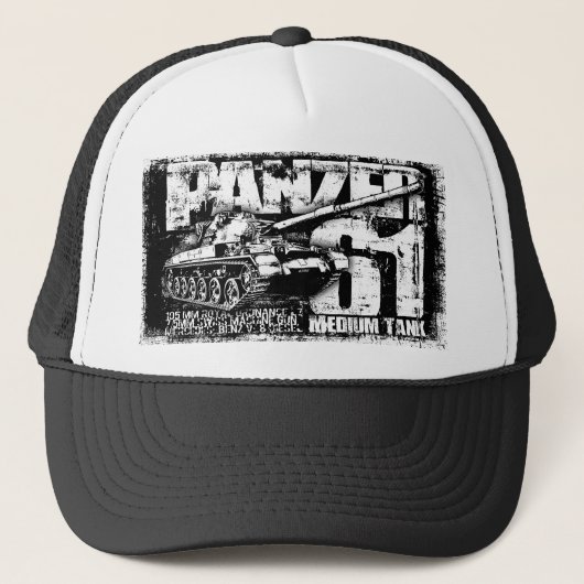 Panzer 61 Trucker Hat Pet (Voorkant)