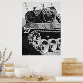 Panzer Fahrrad Poster (Keuken)