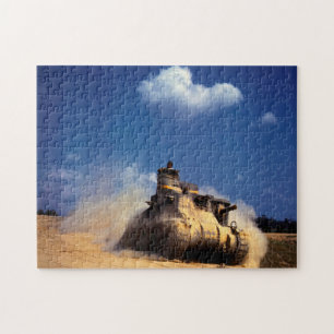 Panzer Fort Knox Kentucky. Legpuzzel